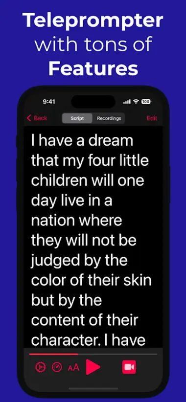 Teleprompter Record Script On The App Store - HD Nature Images for Desktop