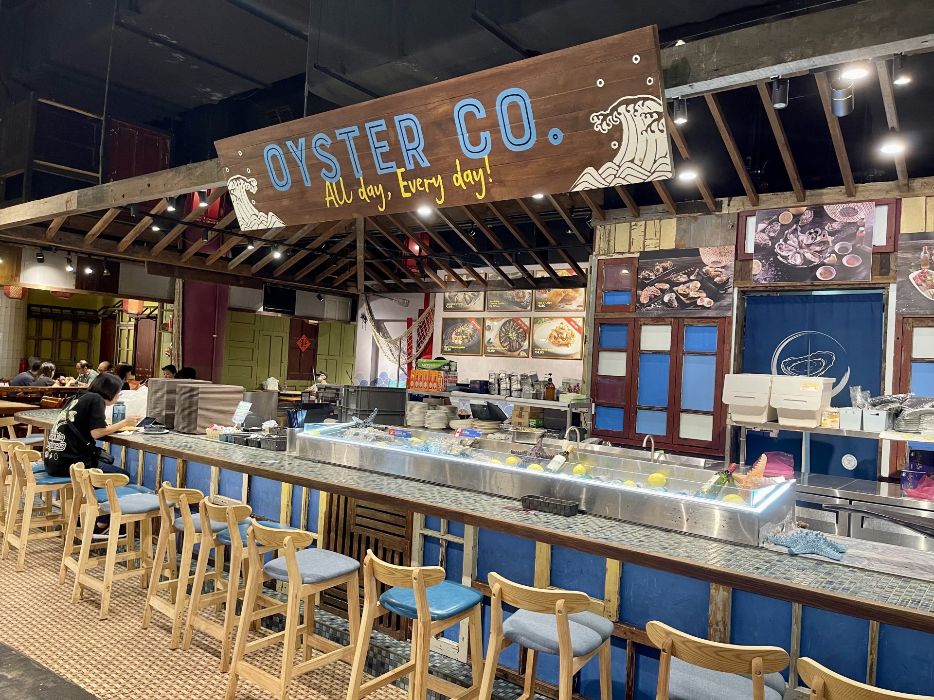 Newly revamped vivocity food republic features 30 stalls selling