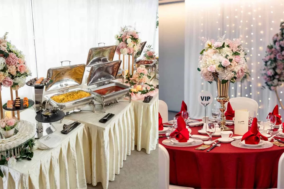Wedding buffet caterers