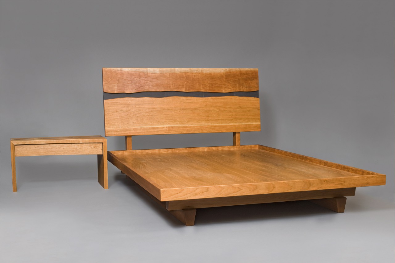 Cayuga Bed Custom Hardwood Bed Frame Seth Rolland