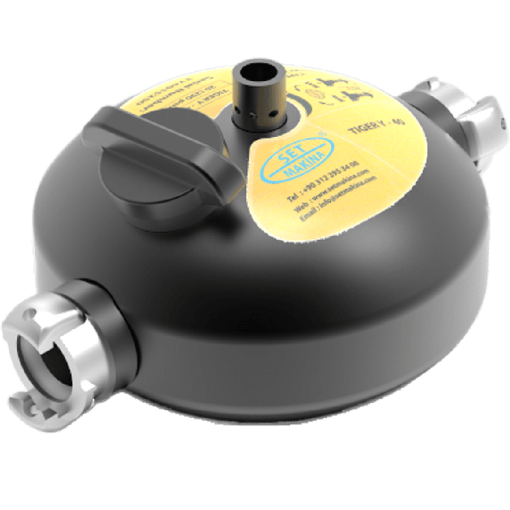 Delici makineler için TIGER Y-40 pnömatik yağlayıcı – SET MAKINA