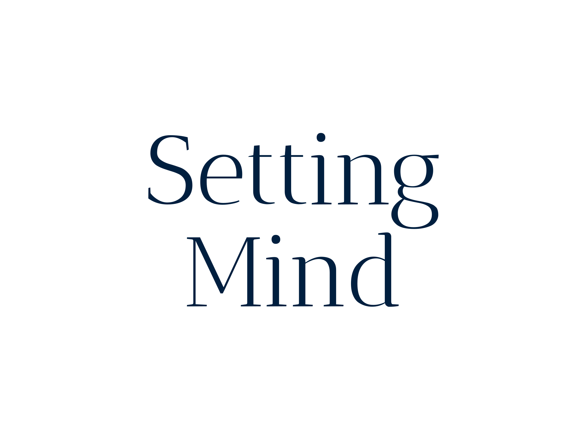 Setting Mind logo