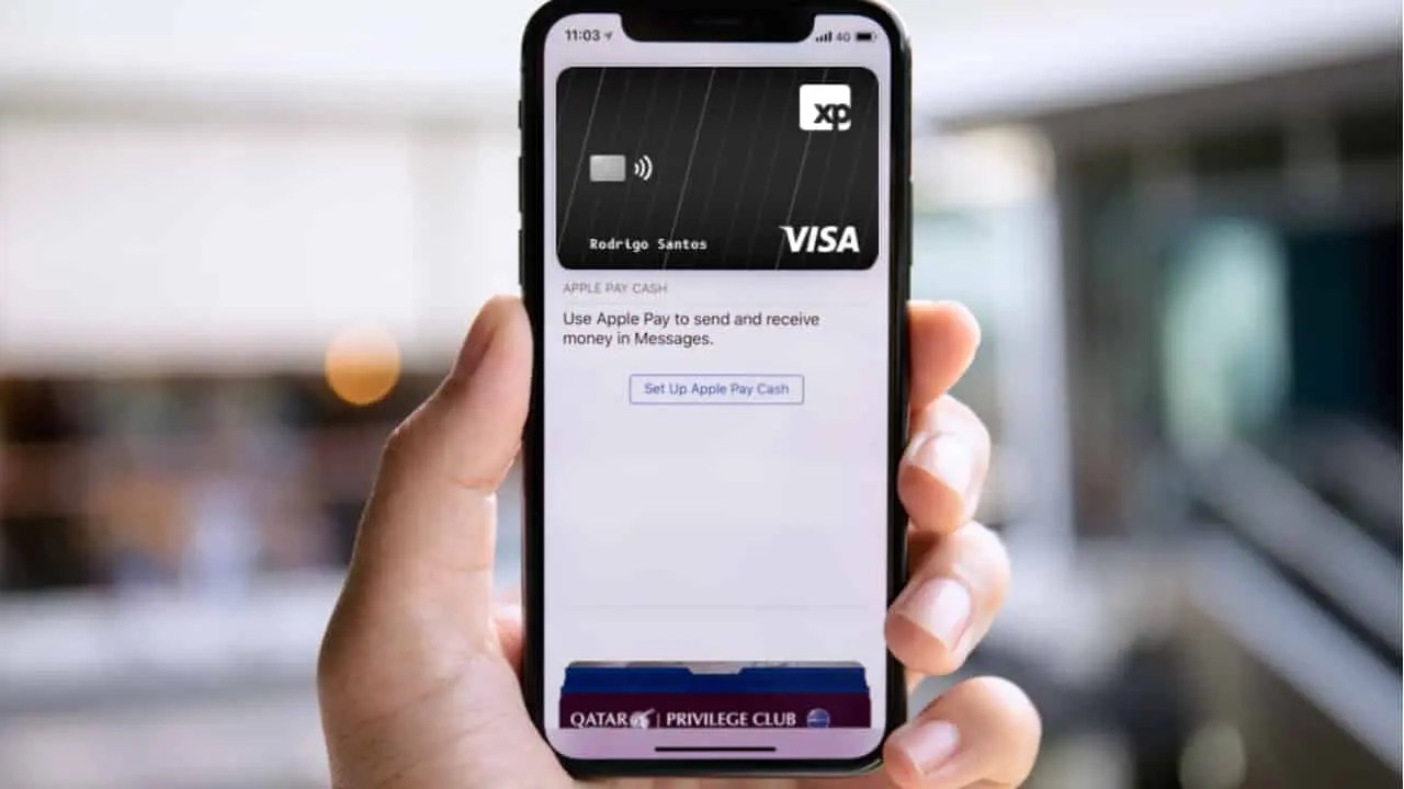 Você já pode cadastrar o cartão da XP no Apple Pay