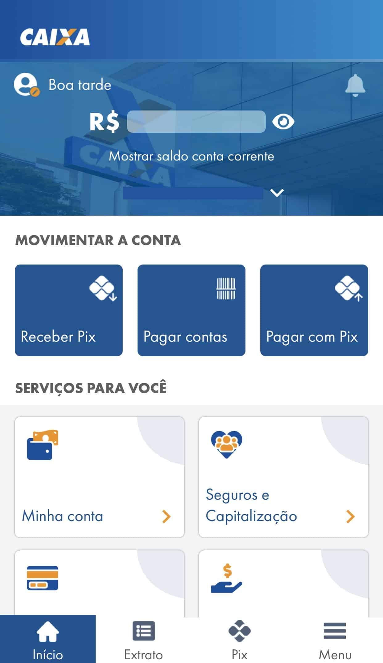 Aplicativo Caixa