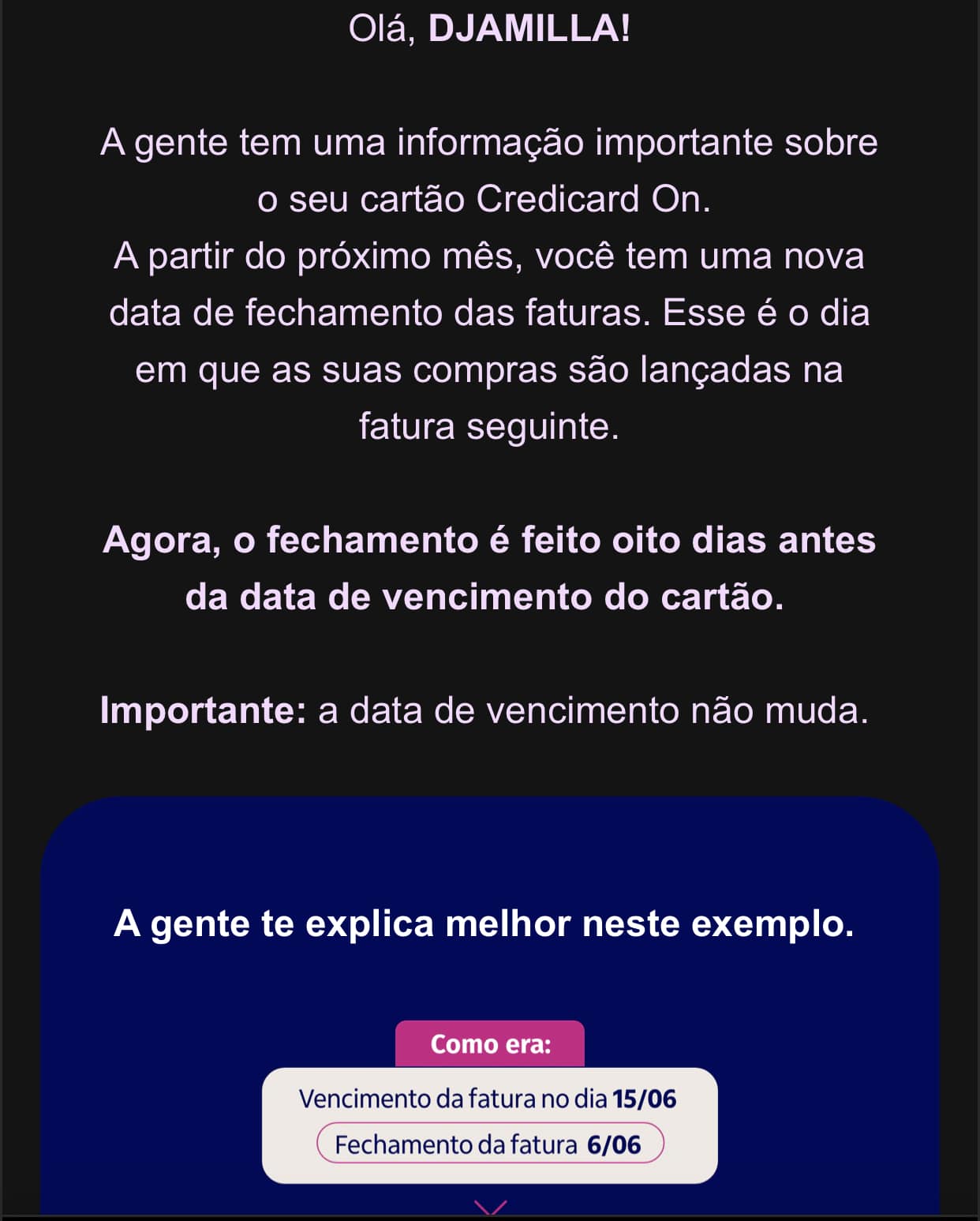 Comunicado Itaú