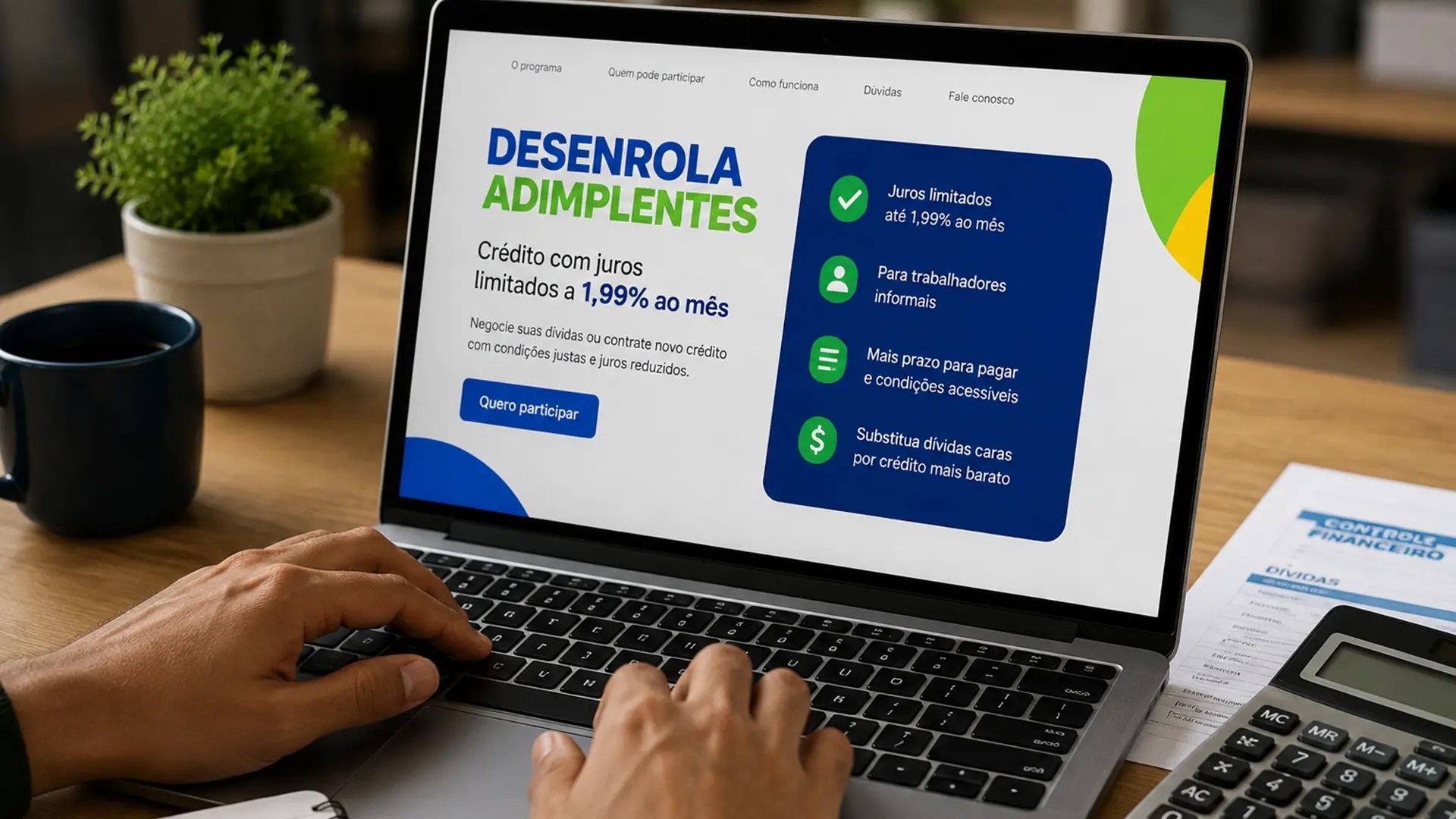 DESENROLA ADIMPLENTES