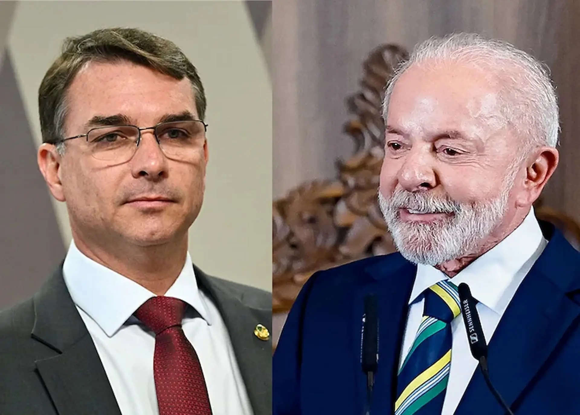 Lula Flavio Bolsonaro
