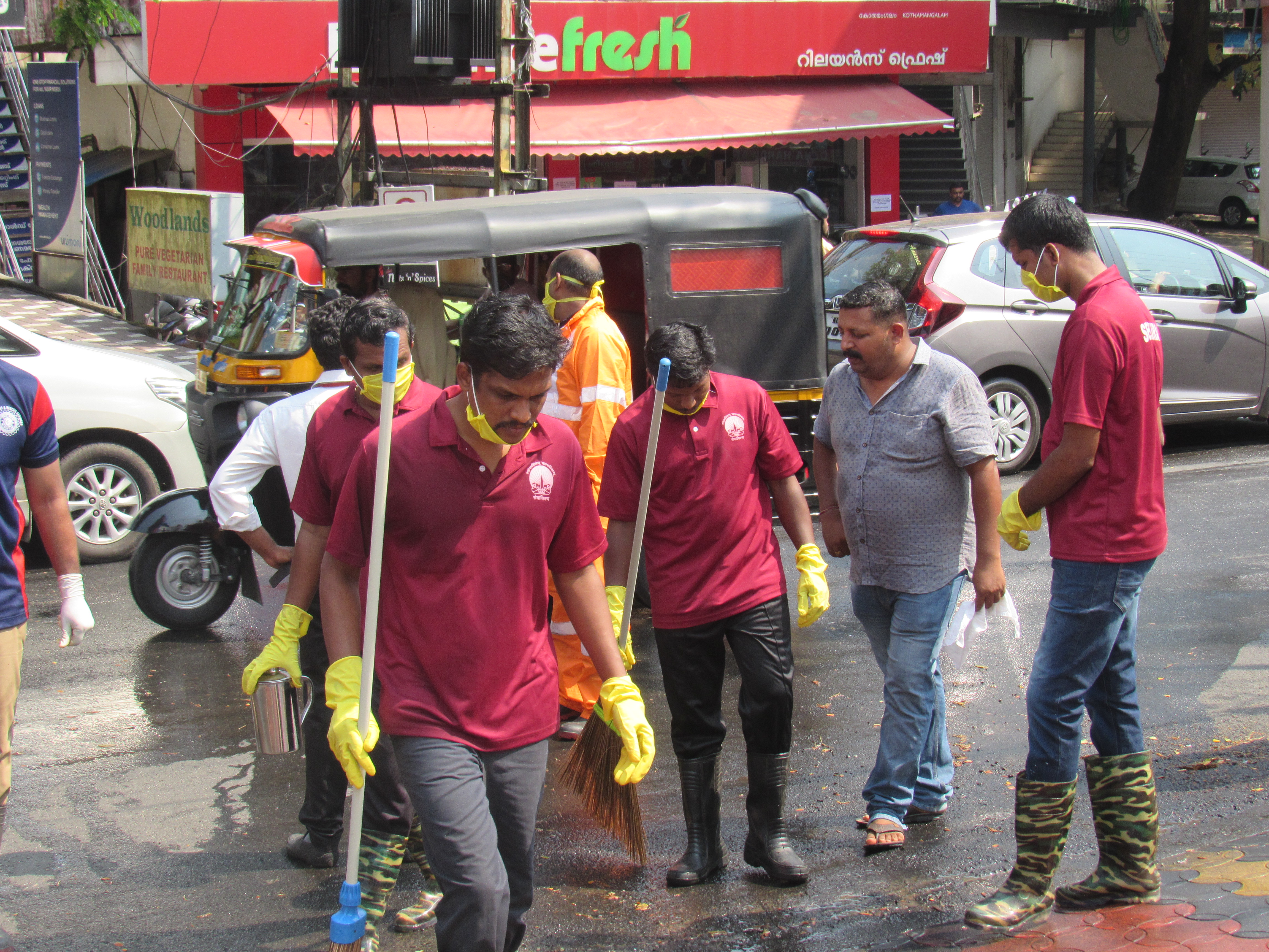 sevakiran charitable society on village car wash kothamangalam