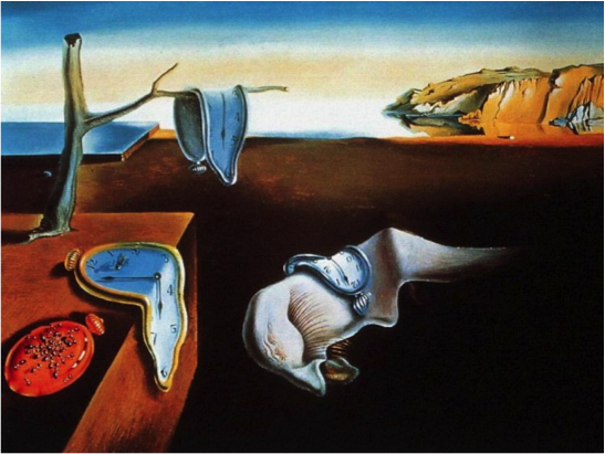 “The Persistence of Memory", by Salvador Dalí, 1931.