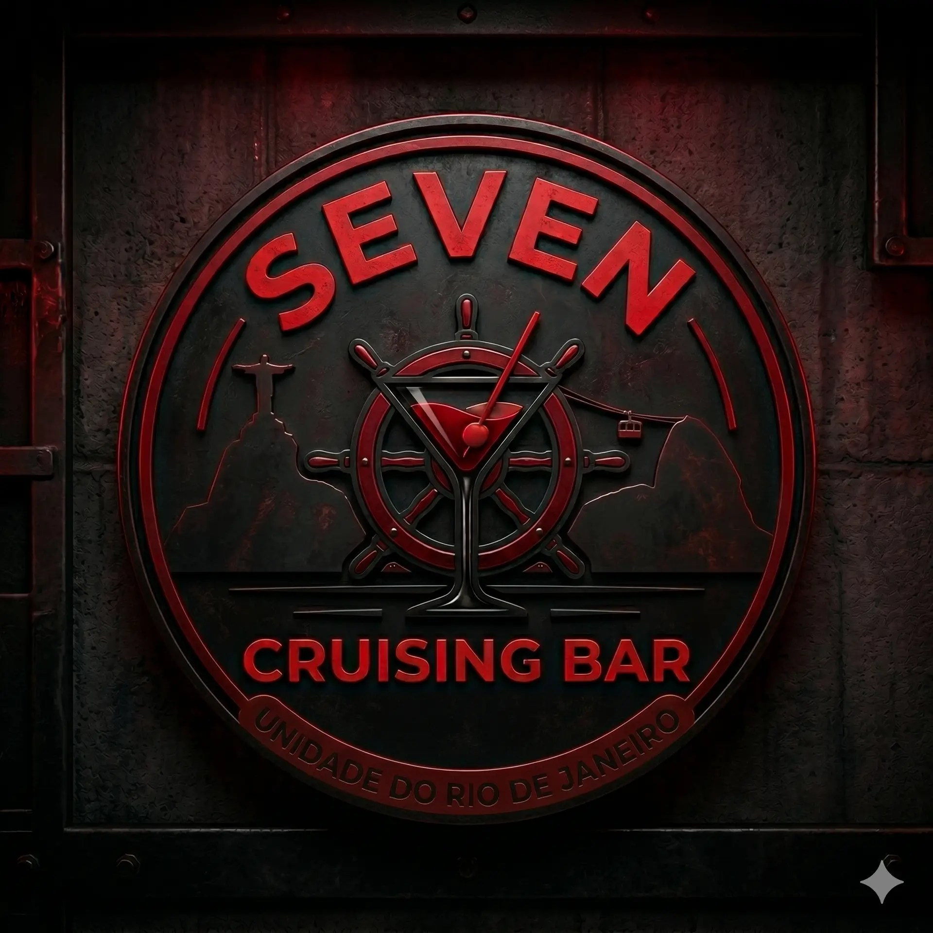 Logo unidade Rio do Seven Cruising Bar