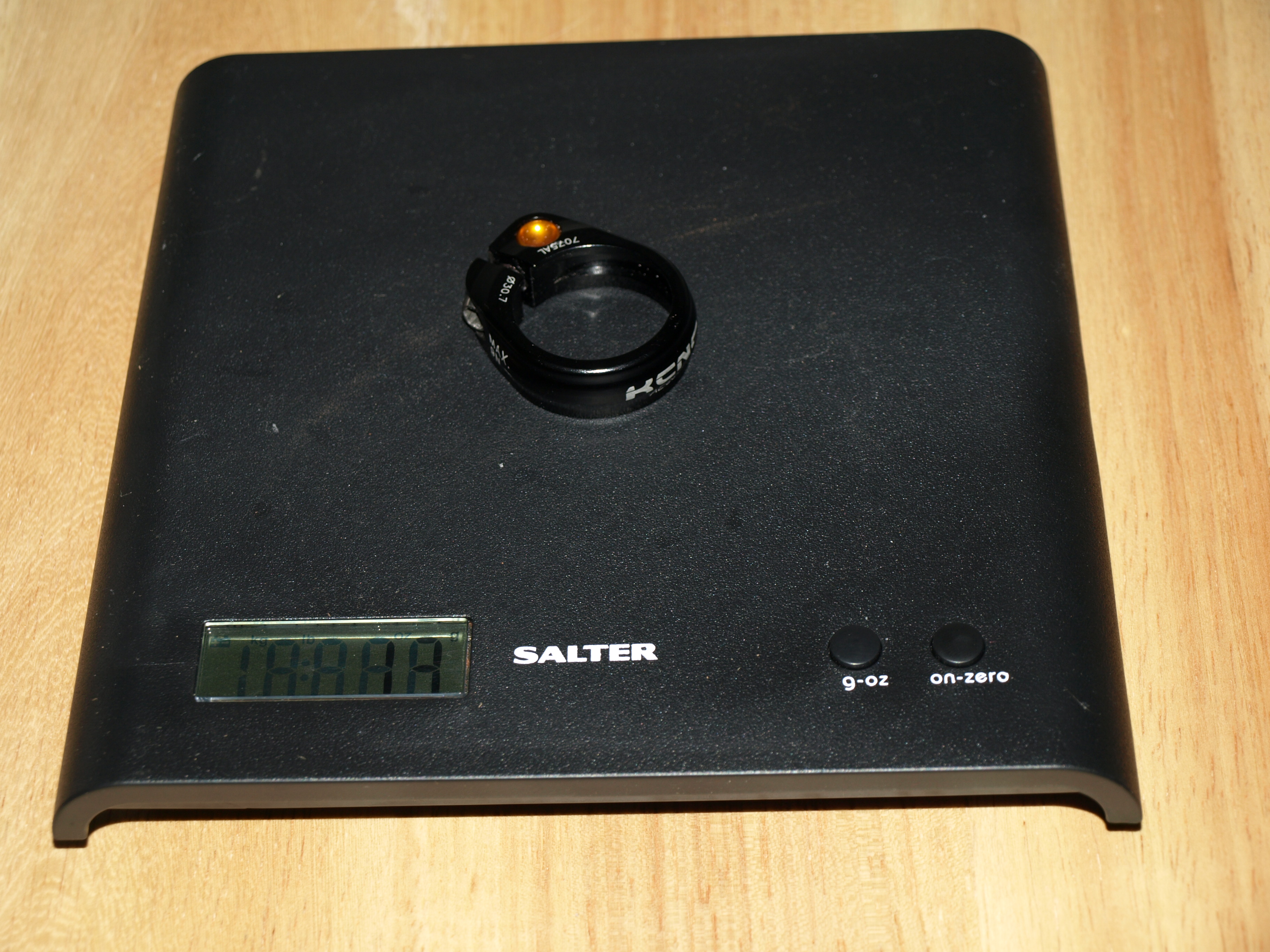 KCNC seat clamp weighing 13g.