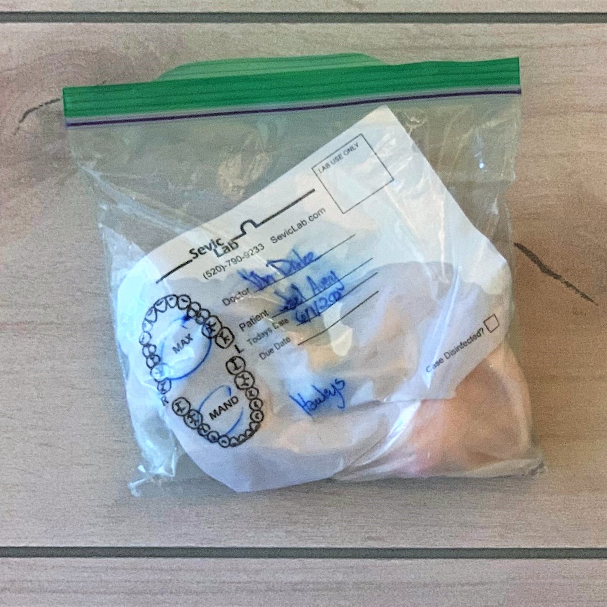 Placing the Rx inside the bag makes for big issues.