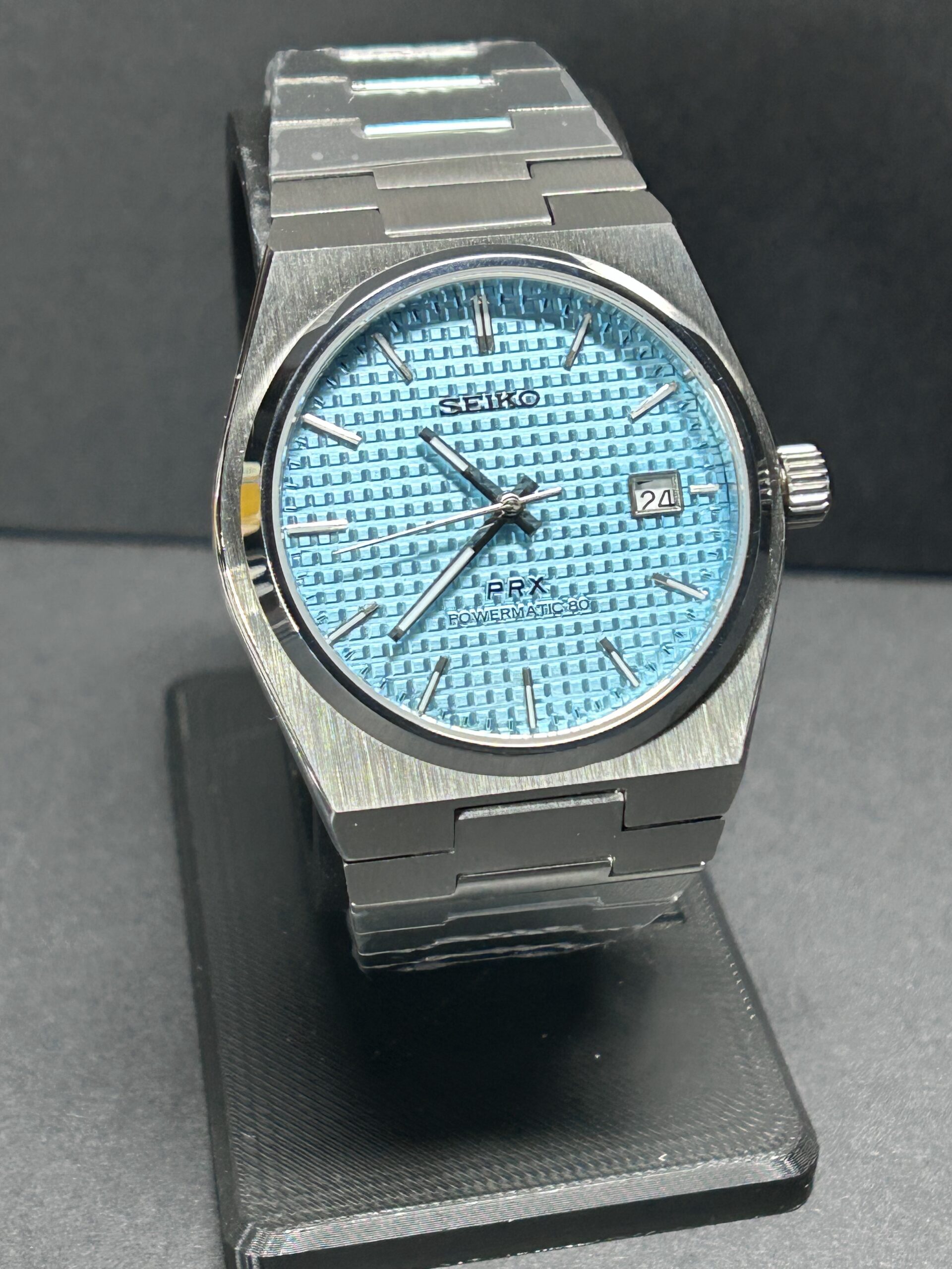 Baby Blue PRX Mod Watch