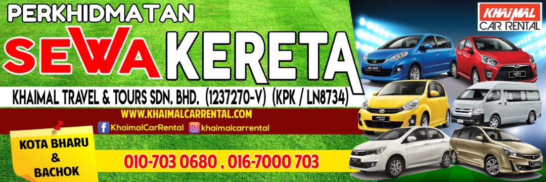 Nov 29, 20:45 kota bharu. Kereta Sewa Kota Bharu