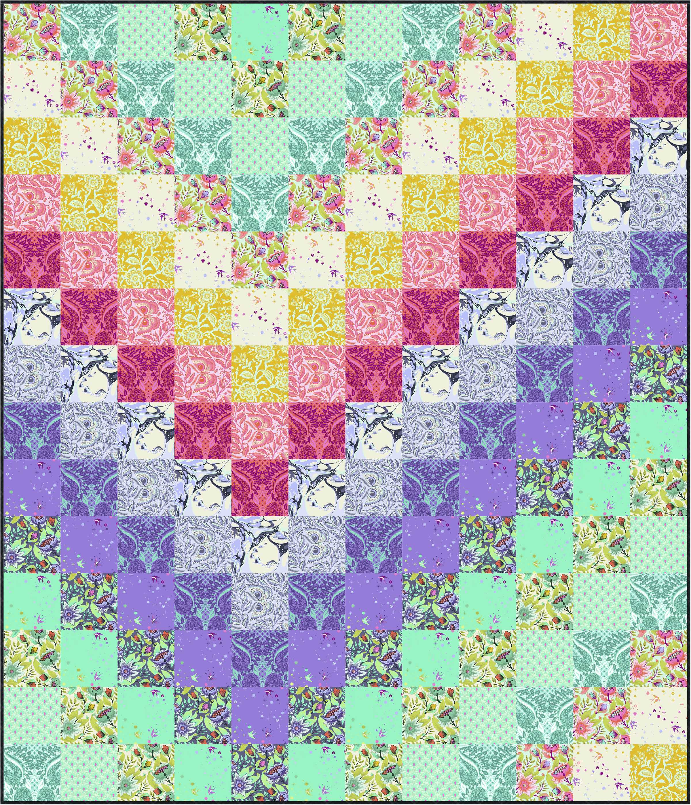 sew a color by number quilt free quilt pattern with printables