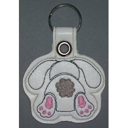 Bunny Butt Keychain – Cute Easter Accessory