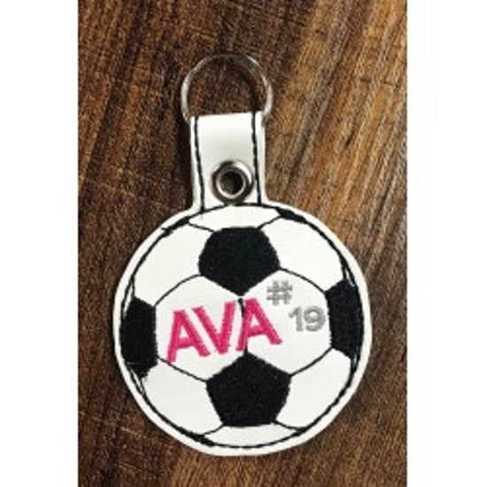 Soccer Ball Keychain
