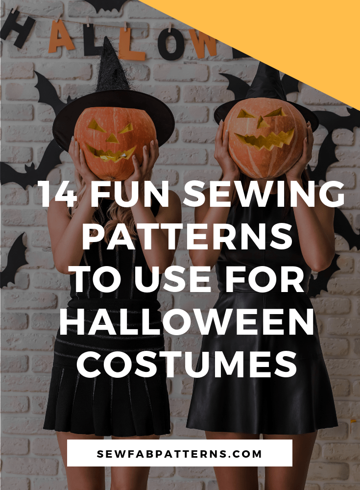 14 Sewing Patterns for Kids Halloween Costumes Sew Fab Patterns