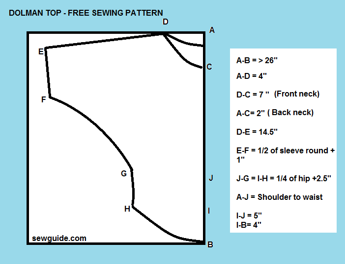Our editors independently research, test, and recommend the best products; Dolman sleeve tunic top-{FREE} Pattern - Sew Guide
