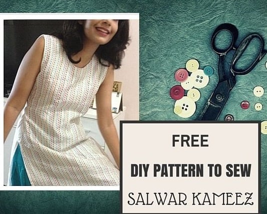 How To Sew Salwar Kameez Top Sew Guide