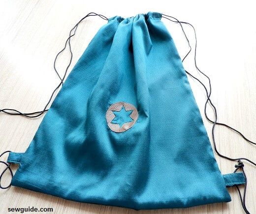 Super Easy Diy Drawstring Bag Backpack Pattern Sew Guide