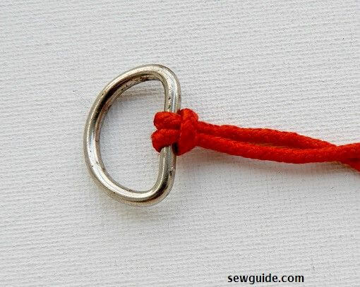 If a slip knot slips one way, you have to tie it the opposite way. 10 Basic Knots you can use for sewing & crafts {How to tie