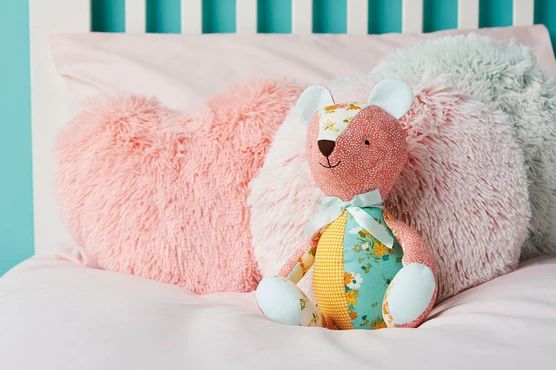 Memory Bear Pattern Sewing Pattern With Video Tutorial Betsy Bear - Elegant High Resolution Colorful Backgrounds | Free Download