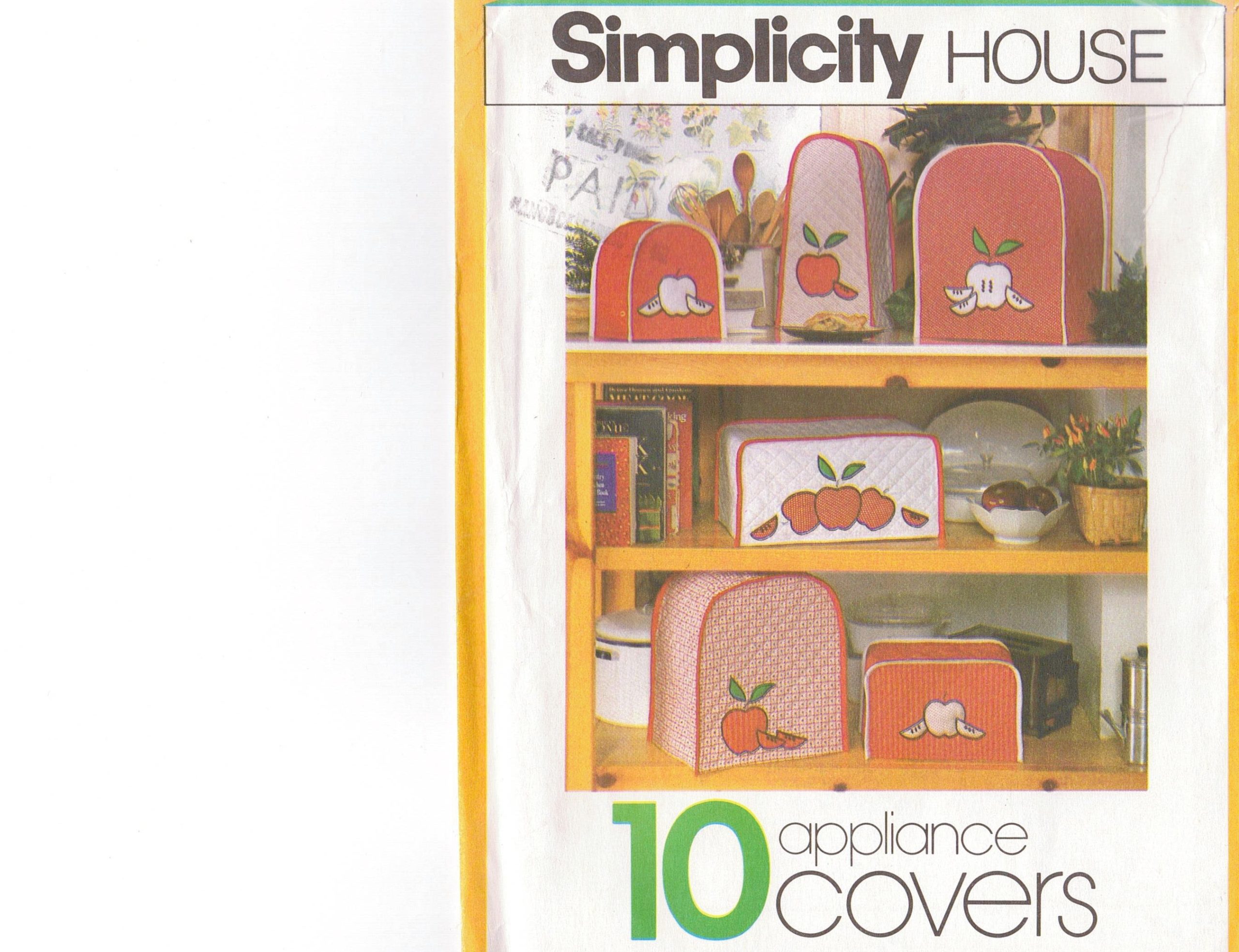 Simplicity 5495, Appliance Covers, Uncut Sewing Pattern –