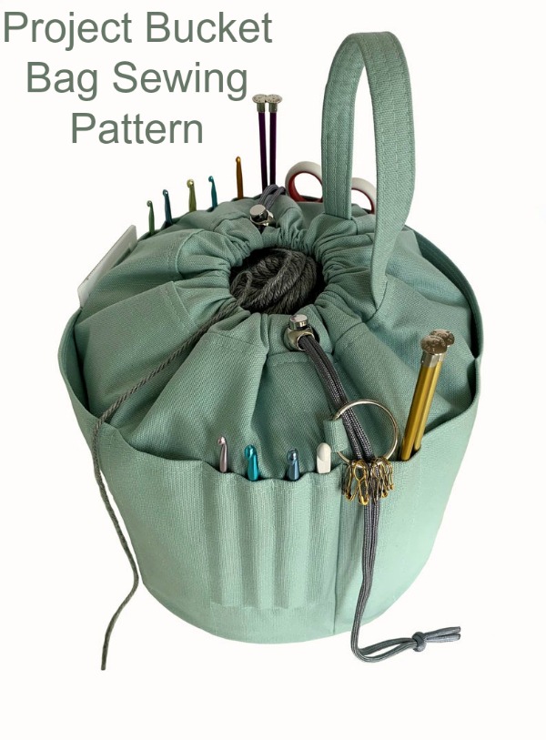 Project Bucket Bag Sewing Pattern Sew Modern Bags