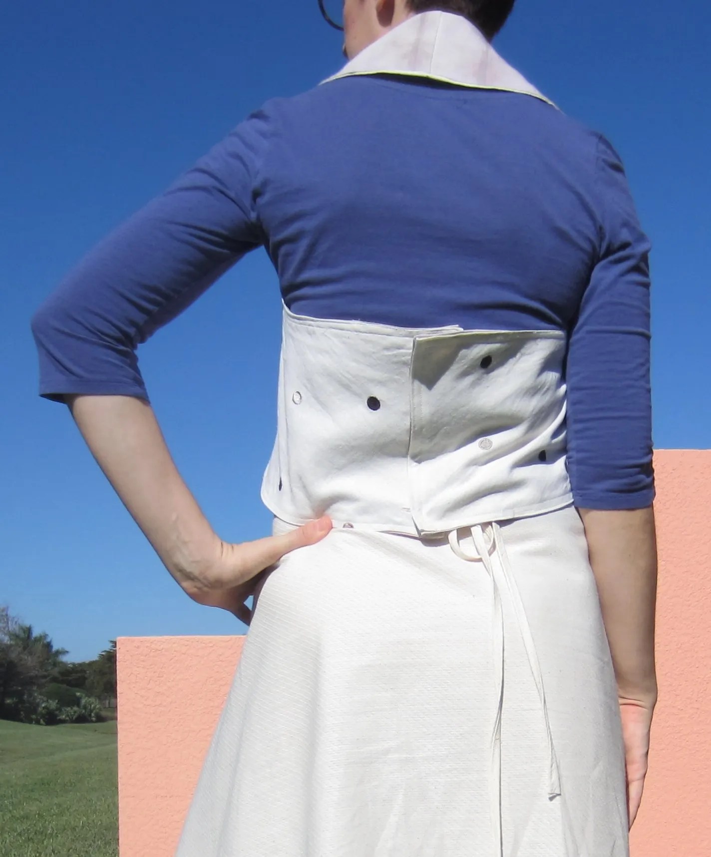 Reversible Circle Vest Sew Pomona