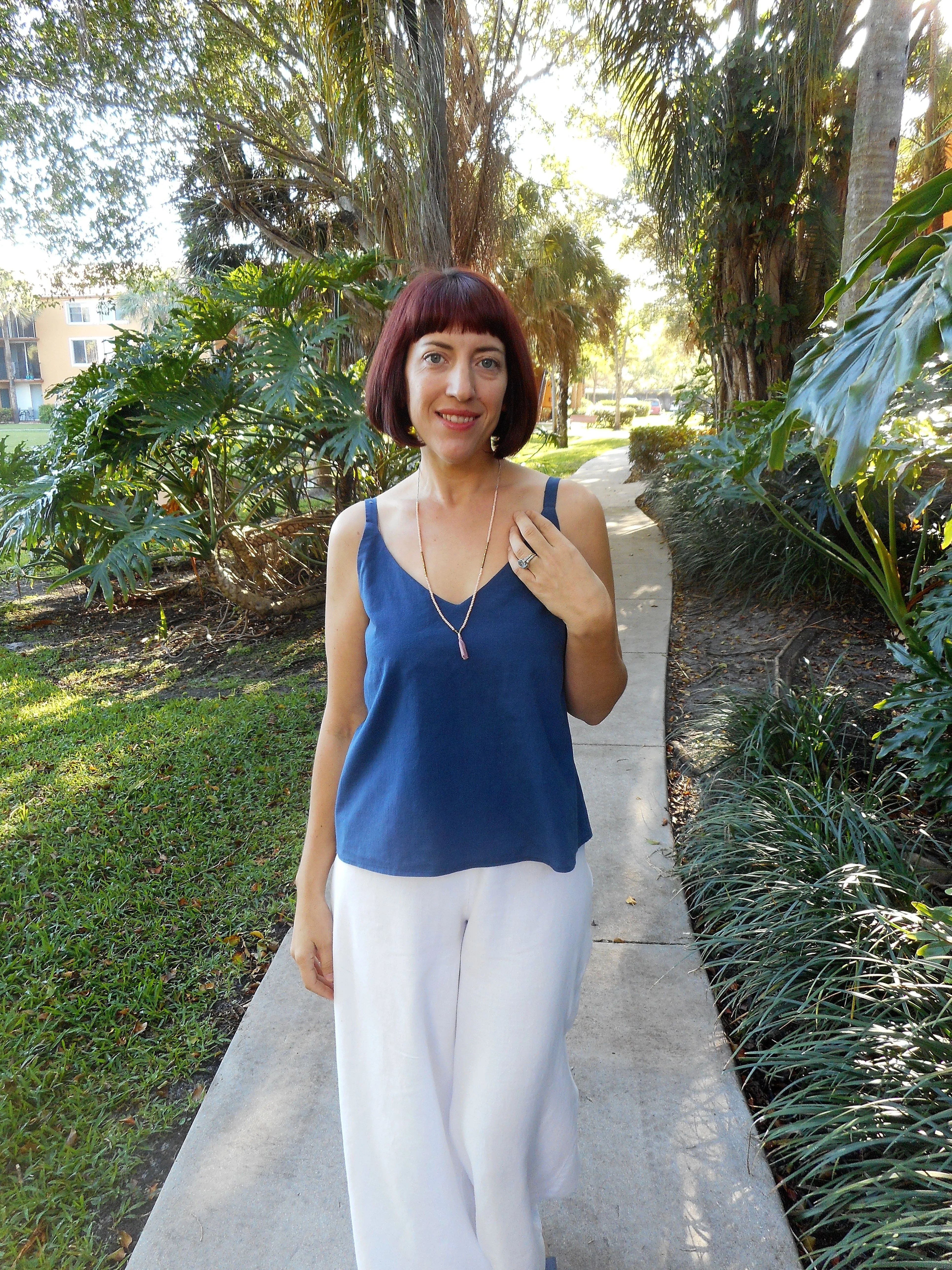 Ocean Odgen Cami, Sew Pomona