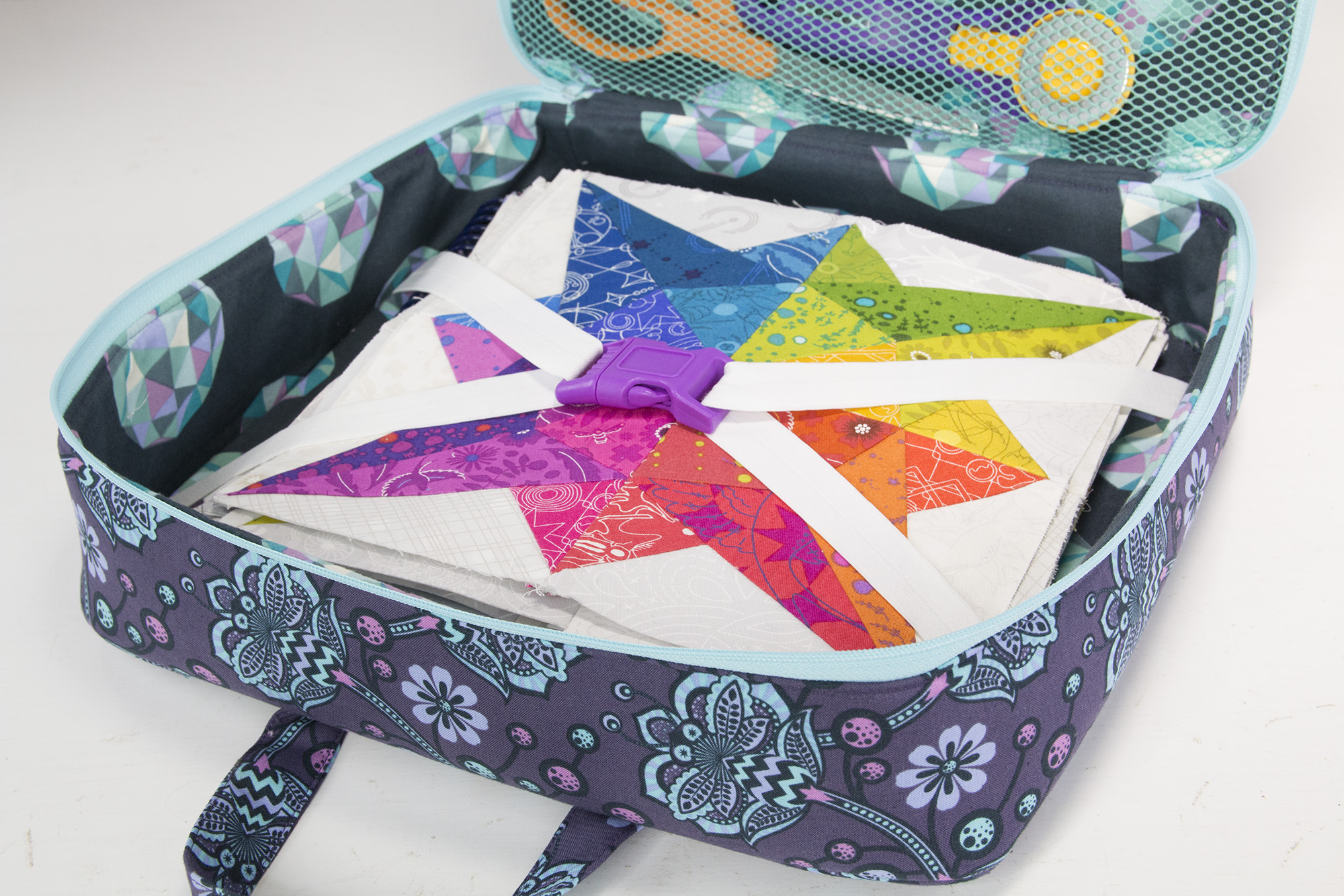 Amethyst Project Bag - Sew Sweetness