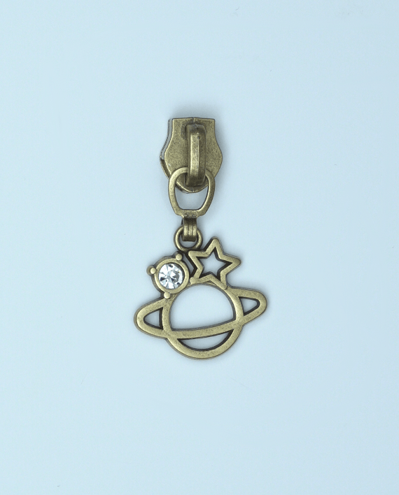 5 Planet Zipper Pulls - Sew Sweetness
