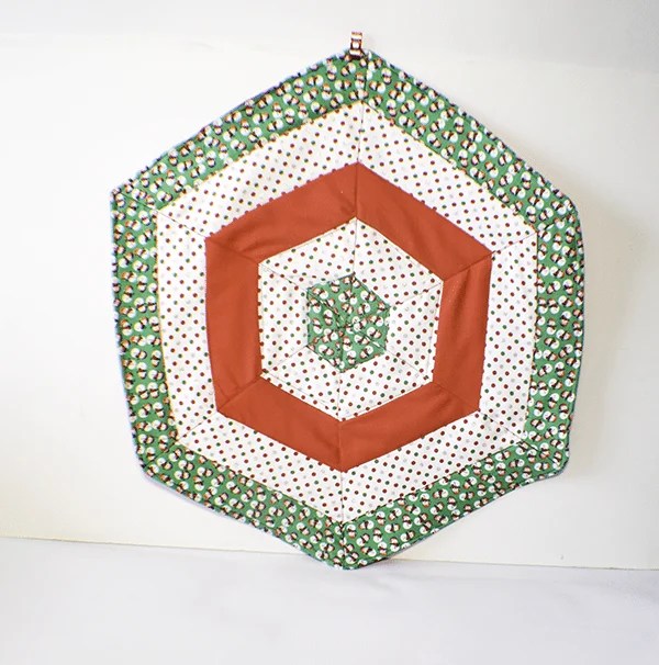hexagon table topper pattern