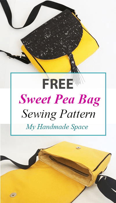FREE Sweet Pea Bag Sewing Pattern