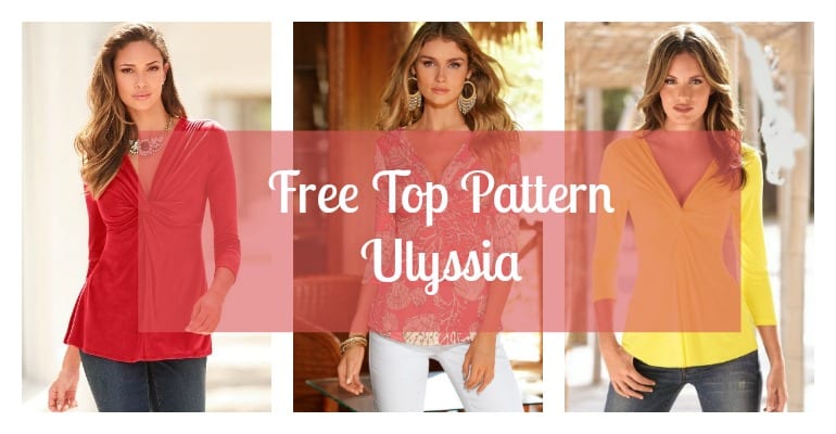 free top pattern ulyssia
