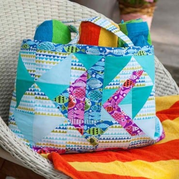 beach bag pattern free