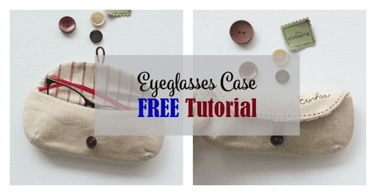 eyeglasses case free tutorial