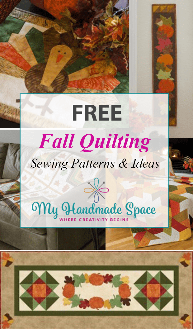 FREE Fall Quilting Patterns, Thanksgiving Quilting Patterns
