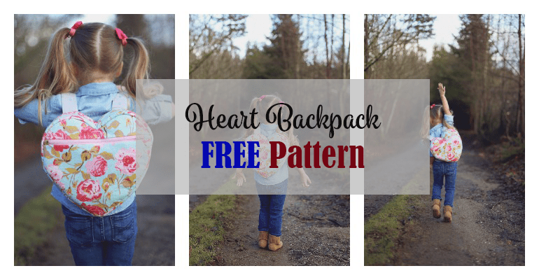 heart backpack free pattern