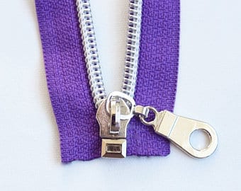 open zipper end