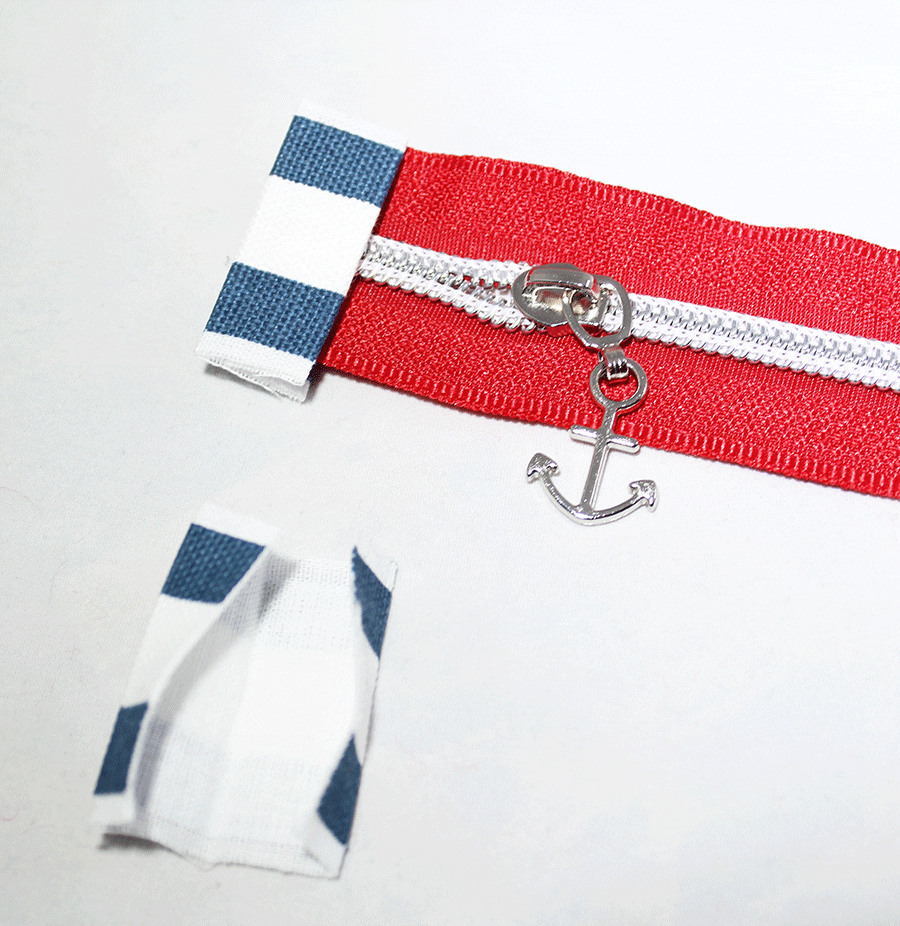 Nautical Zippered Pouch