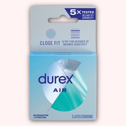 Durex Air Regular Fit Condoms Latex 3ct