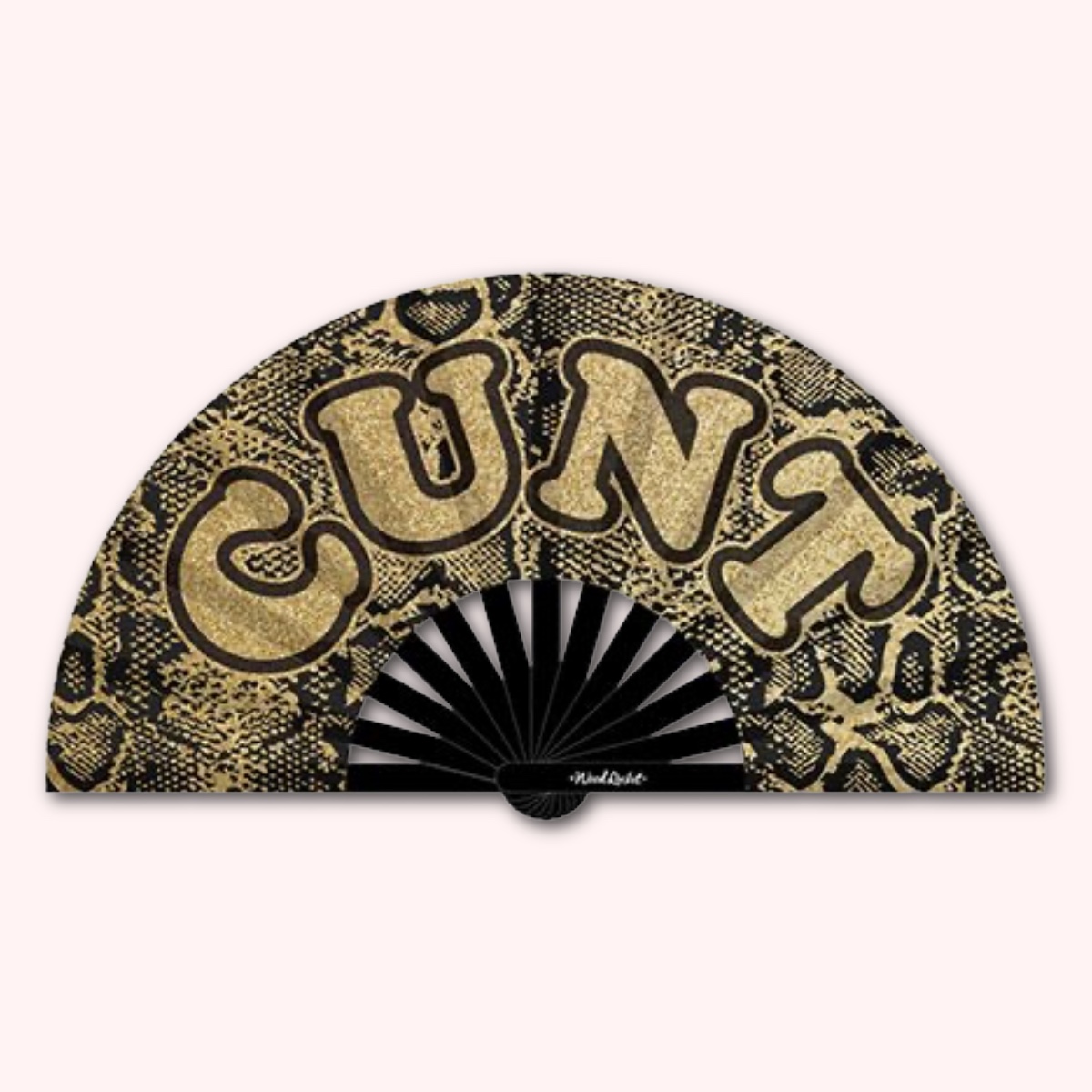 Wood Rocket Cunt Fan - Leopard