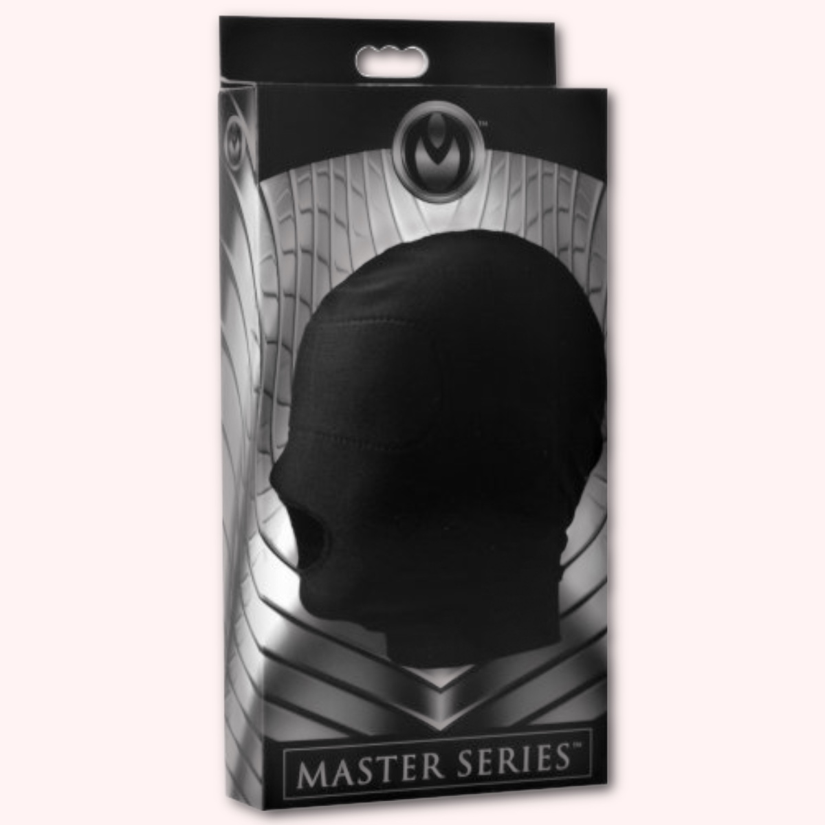 Master Series Disguise Open Mouth Hood with Padded Blindfold