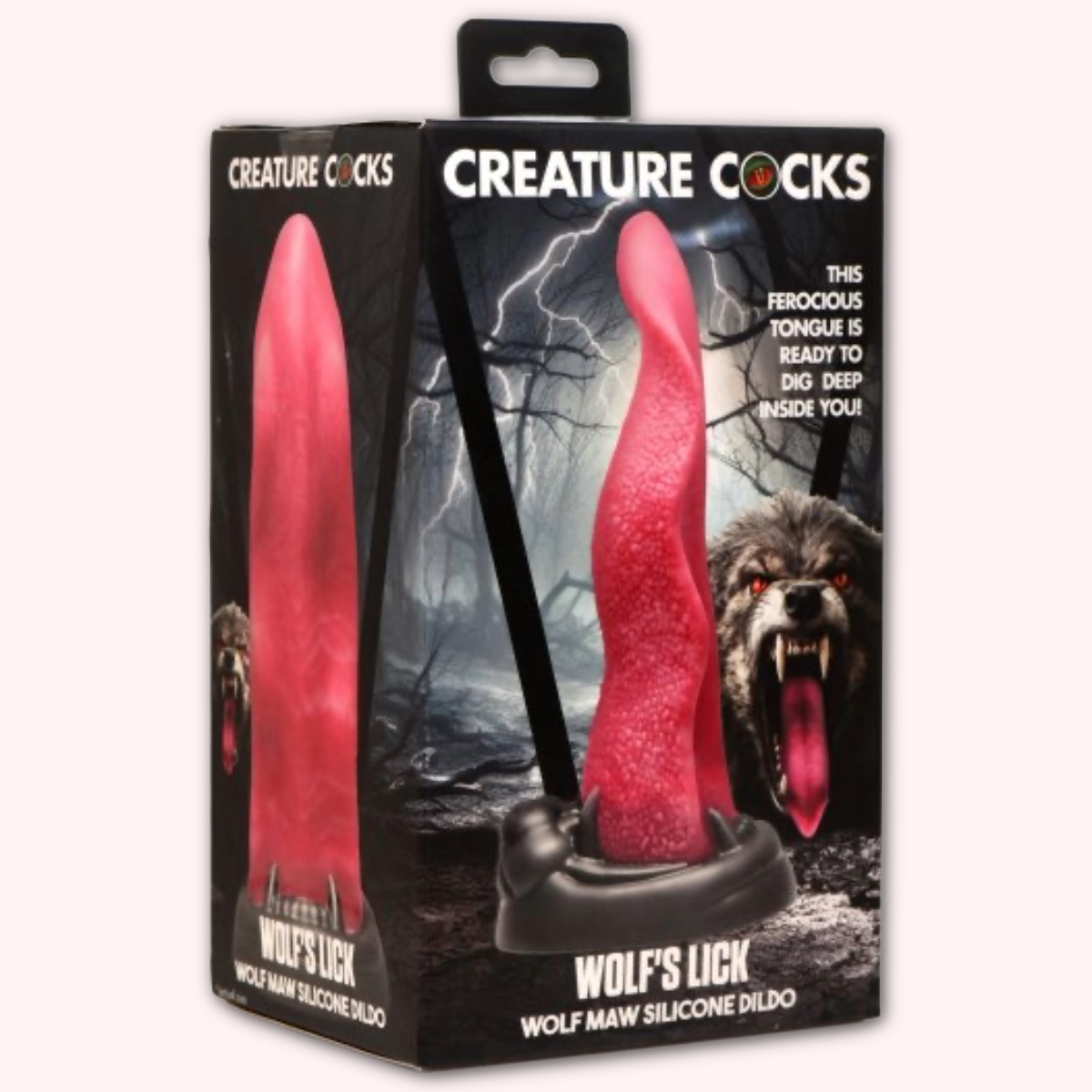 Creature Cocks Wolf's Lick Silicone Dildo