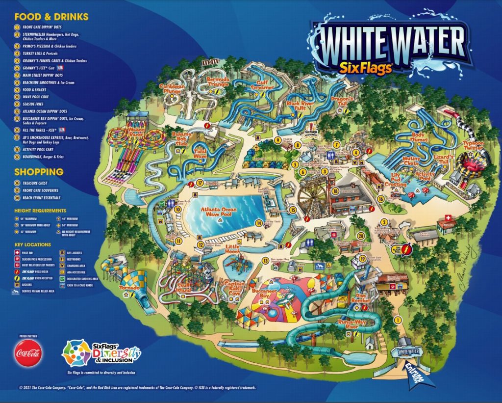 park map white water atlanta
