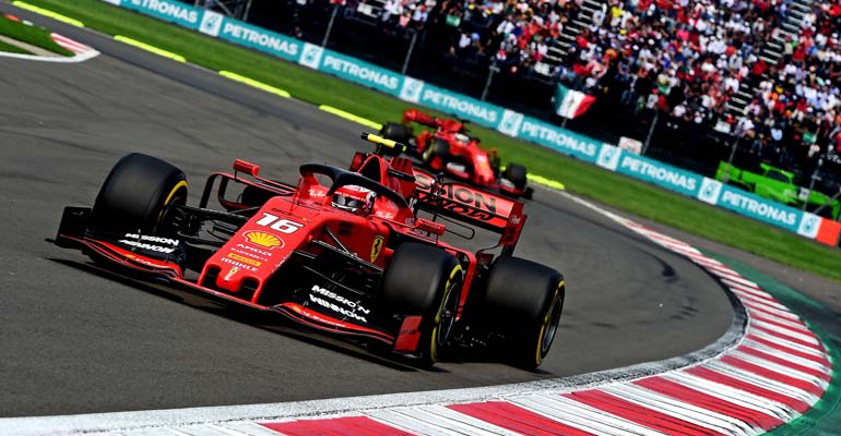 Mexico Gp 2019 Only One Red Driver On The Podium In Spite