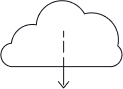 cloud down