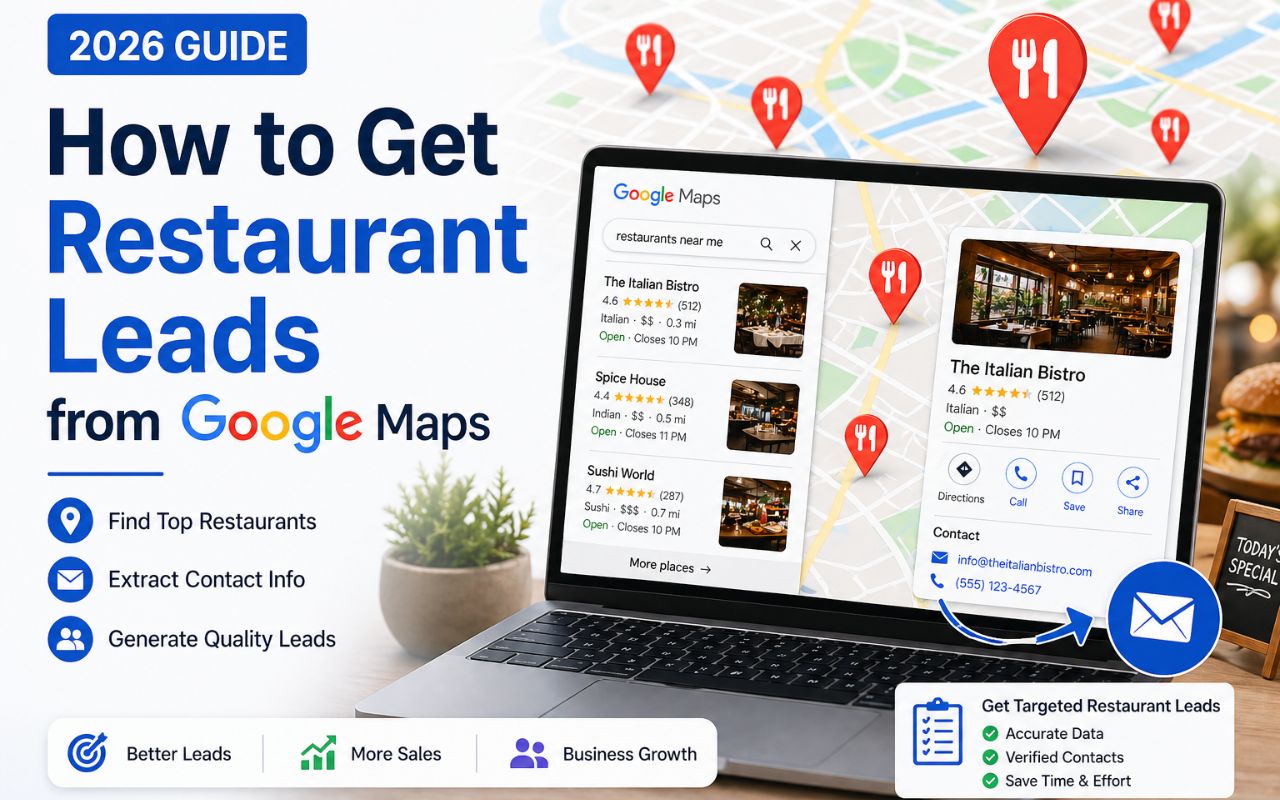 Restaurant Leads Google Maps Leadstal How To Get From 2026 Guide.